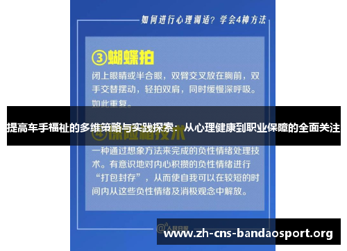 提高车手福祉的多维策略与实践探索：从心理健康到职业保障的全面关注